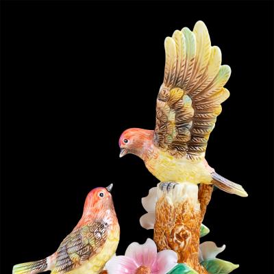 TƯỢNG CẶP CHIM THỦ CÔNG - SP TRANG TRÍ NHÀ CỬA CAO CẤP